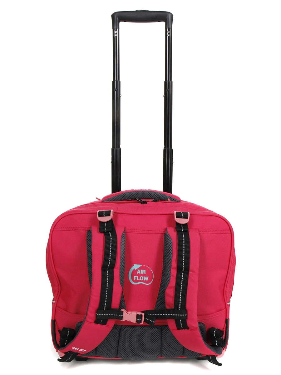 Cartable à Roulettes Delsey Back To School 43 Cm - 2 Roues 2 Cartable à Roulettes Delsey Back To School 43 Cm - 2 Roues – Image 2