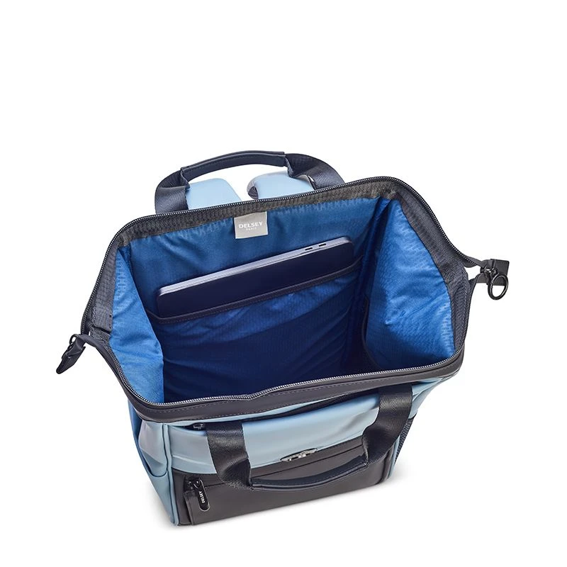 Delsey Paris Sac à Dos Ordinateur 14" Turenne Bleu Foncé 4 Delsey Paris Sac à Dos Ordinateur 14" Turenne Bleu Foncé – Image 4