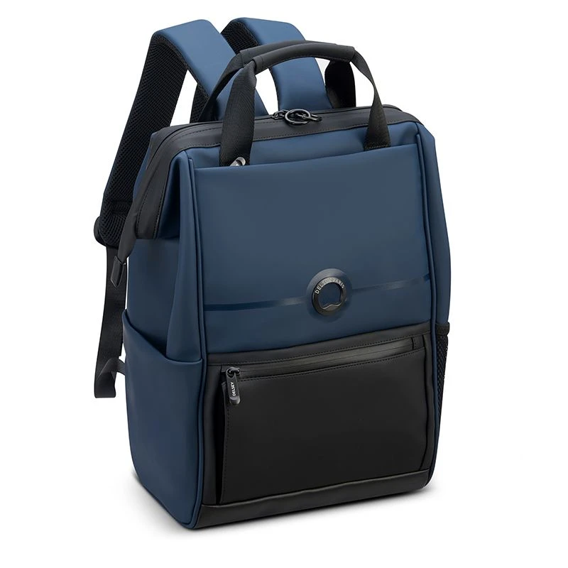 Delsey Paris Sac à Dos Ordinateur 14" Turenne Bleu Nuit 2 Delsey Paris Sac à Dos Ordinateur 14" Turenne Bleu Nuit – Image 2