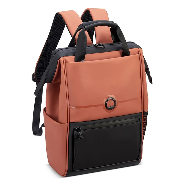 Delsey Paris Sac à Dos Ordinateur 14" Turenne Brique 2 Delsey Paris Sac à Dos Ordinateur 14" Turenne Brique – Image 2