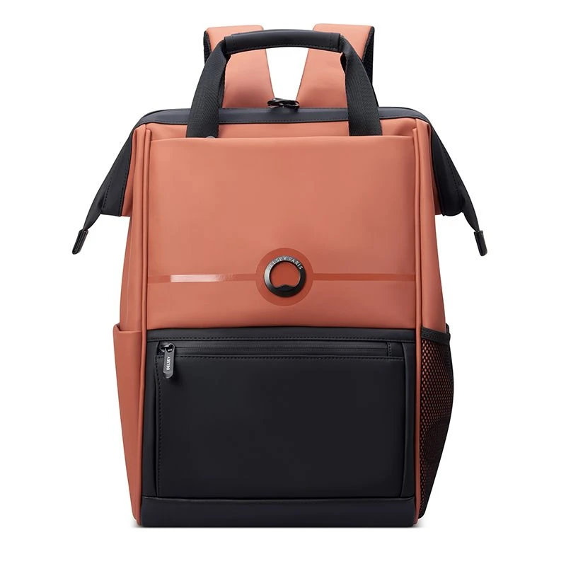 Delsey Paris Sac à Dos Ordinateur 14" Turenne Brique 1 Delsey Paris Sac à Dos Ordinateur 14" Turenne Brique