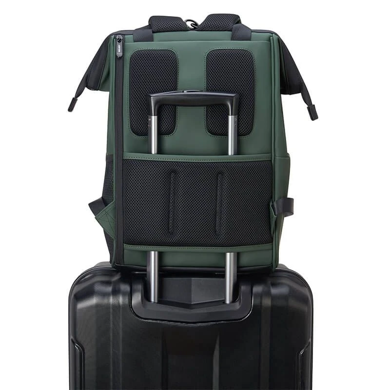 Delsey Paris Sac à Dos Ordinateur 14" Turenne Vert 6 Delsey Paris Sac à Dos Ordinateur 14" Turenne Vert – Image 6