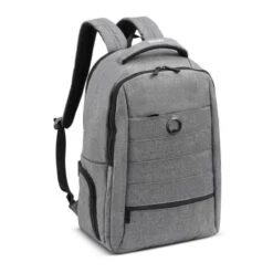 Delsey Paris Sac à Dos Ordinateur Element 2 Compartiments 15.6 Pouces 44,5 Cm Gris -Delsey sac a dos ordinateur element 2 compartiments 156 pouces 445 cm gris 3