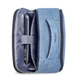 Delsey Paris Sac à Dos Ordinateur Element 2 Compartiments 44cm 15,6 Pouces Bleu Jean -Delsey sac a dos ordinateur element 2 compartiments 44cm 156 pouces bleu jean 3