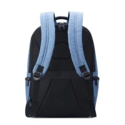 Delsey Paris Sac à Dos Ordinateur Element 2 Compartiments 44cm 15,6 Pouces Bleu Jean -Delsey sac a dos ordinateur element 2 compartiments 44cm 156 pouces bleu jean 5
