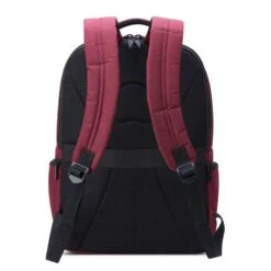Delsey Paris Sac à Dos Ordinateur Element 2 Compartiments 44cm 15,6 Pouces Rouge -Delsey sac a dos ordinateur element 2 compartiments 44cm 156 pouces rouge 4