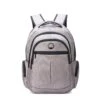 Delsey Paris Sac à Dos Ordinateur Element 3 Compartiments 44cm 15,6 Pouces Gris