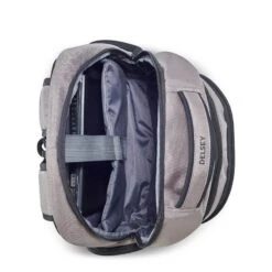 Delsey Paris Sac à Dos Ordinateur Element 3 Compartiments 44cm 15,6 Pouces Gris -Delsey sac a dos ordinateur element 3 compartiments 44cm 156 pouces gris 2