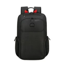 Delsey Paris Sac à Dos Ordinateur Parvis Plus 13,3 Pouces 39 Cm Noir