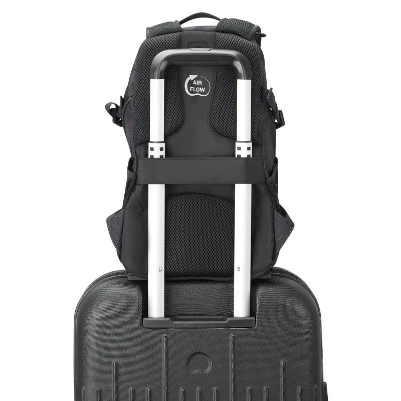 Delsey Paris Sac à Dos Ordinateur S Nomade 42cm 13 Pouces Noir 6 Delsey Paris Sac à Dos Ordinateur S Nomade 42cm 13 Pouces Noir – Image 6