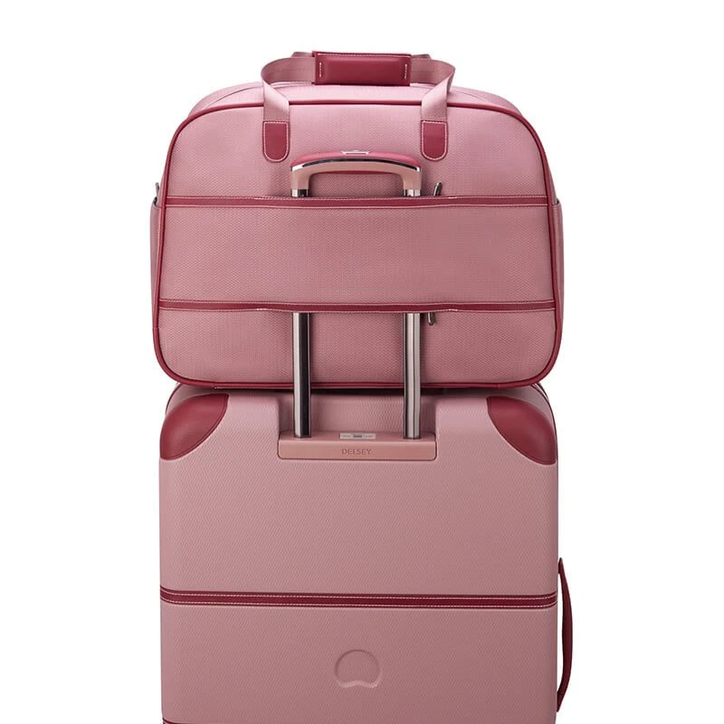 Delsey Paris Sac Week-end Cabine Châtelet Air 2.0 51 Cm Rose 5 Delsey Paris Sac Week-end Cabine Châtelet Air 2.0 51 Cm Rose – Image 5