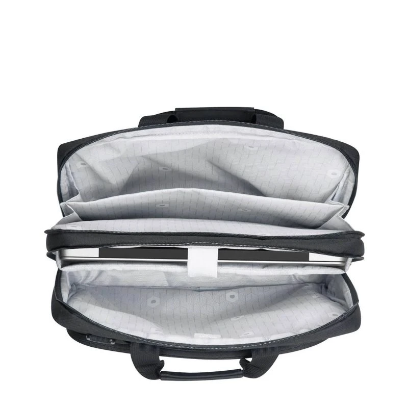 Delsey Paris Sacoche Ordinateur Esplanade 2 Compartiments 15.6 Pouces 41 Cm Noir Profond 3 Delsey Paris Sacoche Ordinateur Esplanade 2 Compartiments 15.6 Pouces 41 Cm Noir Profond – Image 3