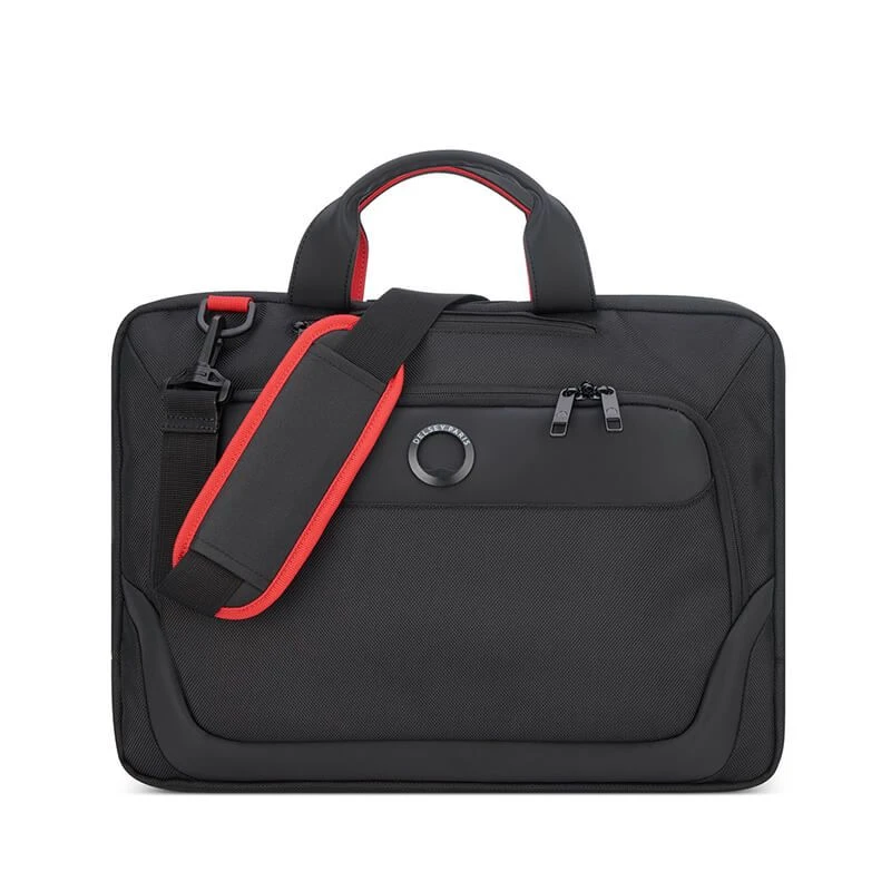 Delsey Paris Sacoche Ordinateur Parvis Plus 15.6 Pouces 41 Cm Noir 1 Delsey Paris Sacoche Ordinateur Parvis Plus 15.6 Pouces 41 Cm Noir
