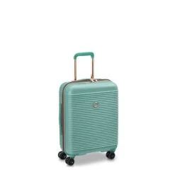 Delsey Paris Valise Cabine Rigide 55cm Freestyle Slim Amande -Delsey valise cabine rigide 55cm freestyle slim amande 2