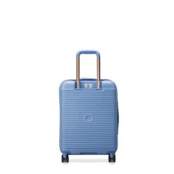 Delsey Paris Valise Cabine Rigide 55cm Freestyle Slim Bleu -Delsey valise cabine rigide 55cm freestyle slim bleu 6