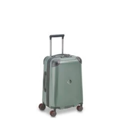 Delsey Paris Valise Cabine Rigide Cactus Port USB 55cm Khaki -Delsey valise cabine rigide cactus port usb 55cm khaki 2