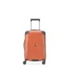 Delsey Paris Valise Cabine Rigide Cactus Port USB 55cm Orange