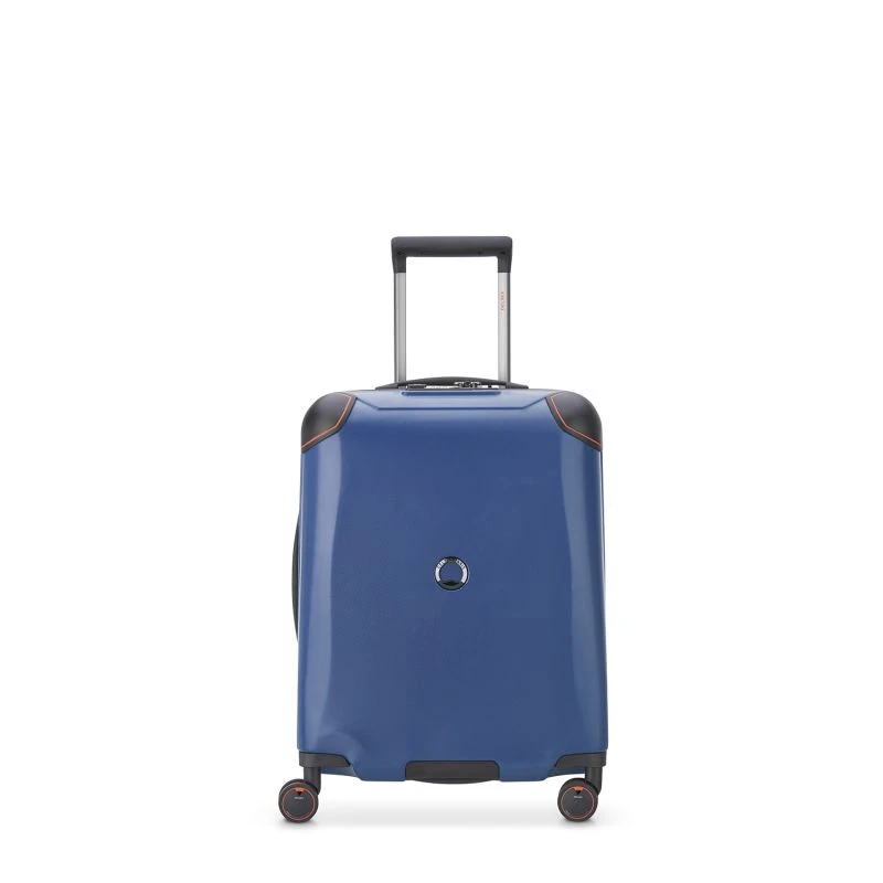 Delsey Paris Valise Cabine Rigide Cactus Slim Port USB 55cm Bleu 1 Delsey Paris Valise Cabine Rigide Cactus Slim Port USB 55cm Bleu