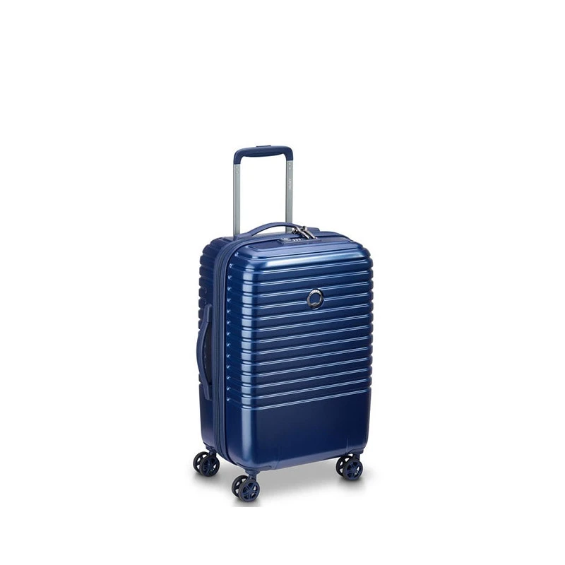 Delsey Paris Valise Cabine Rigide Caumartin Plus 55 Cm Bleu 3 Delsey Paris Valise Cabine Rigide Caumartin Plus 55 Cm Bleu – Image 3