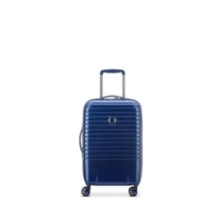 Delsey Paris Valise Cabine Rigide Caumartin Plus 55 Cm Bleu