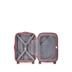 Delsey Paris Valise Cabine Rigide Caumartin Plus 55 Cm Rouge -Delsey valise cabine rigide caumartin plus 55 cm rouge 2