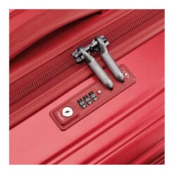 Delsey Paris Valise Cabine Rigide Caumartin Plus 55 Cm Rouge -Delsey valise cabine rigide caumartin plus 55 cm rouge 3