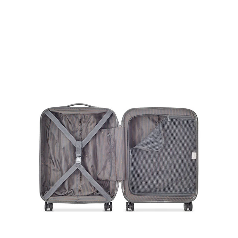 Delsey Paris Valise Cabine Rigide Caumartin Plus Slim 55 Cm Gris 3 Delsey Paris Valise Cabine Rigide Caumartin Plus Slim 55 Cm Gris – Image 3