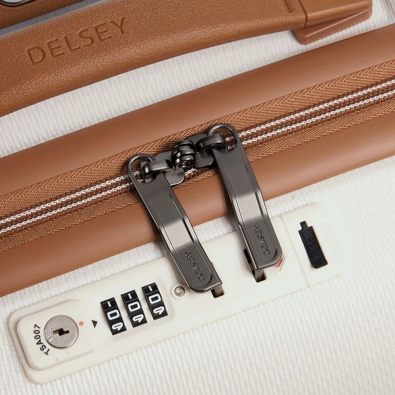 Delsey Paris Valise Cabine Rigide Châtelet Air 2.0 Slim Port USB 55 Cm Angora 5 Delsey Paris Valise Cabine Rigide Châtelet Air 2.0 Slim Port USB 55 Cm Angora – Image 5