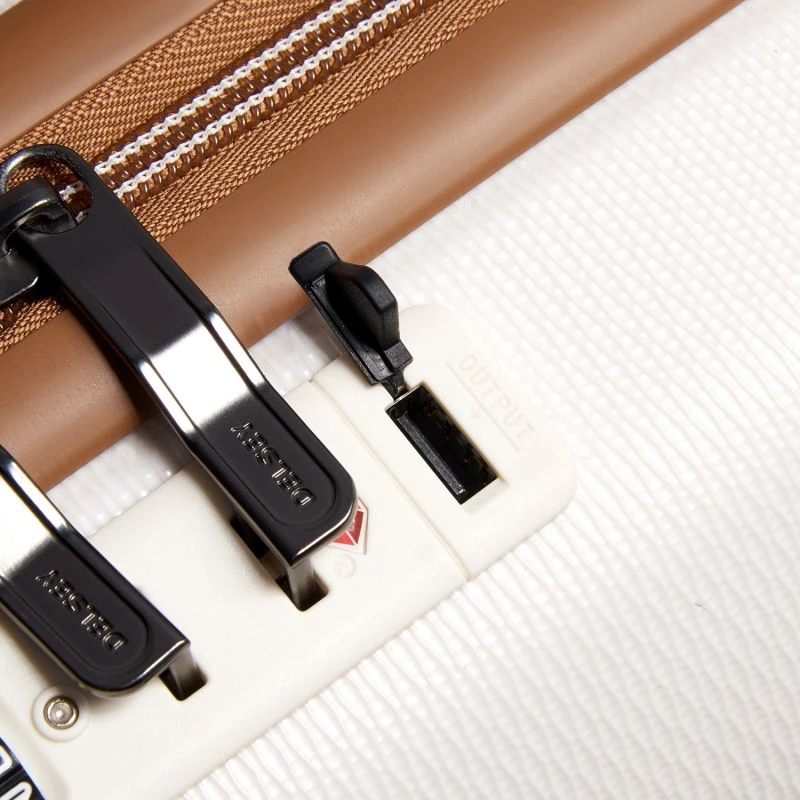 Delsey Paris Valise Cabine Rigide Châtelet Air 2.0 Slim Port USB 55 Cm Angora 7 Delsey Paris Valise Cabine Rigide Châtelet Air 2.0 Slim Port USB 55 Cm Angora – Image 7