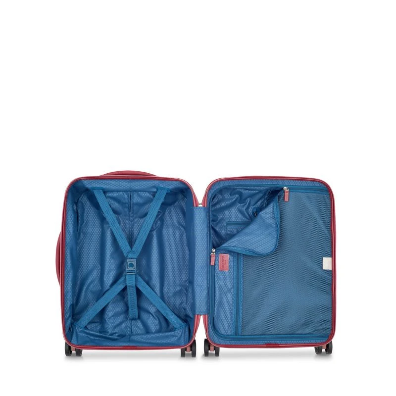 Delsey Paris Valise Cabine Rigide Châtelet Air 2.0 Slim Port USB 55 Cm Rose 2 Delsey Paris Valise Cabine Rigide Châtelet Air 2.0 Slim Port USB 55 Cm Rose – Image 2