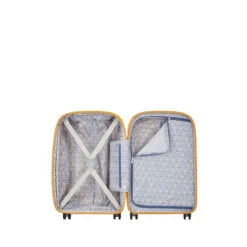Delsey Paris Valise Cabine Rigide Slim Clavel 55 Cm Jaune -Delsey valise cabine rigide clavel 55 cm jaune 2