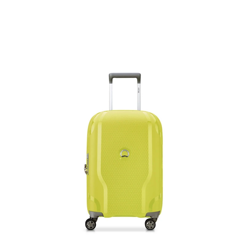 Delsey Paris Valise Cabine Rigide Clavel Extensible 55 Cm Citron 1 Delsey Paris Valise Cabine Rigide Clavel Extensible 55 Cm Citron