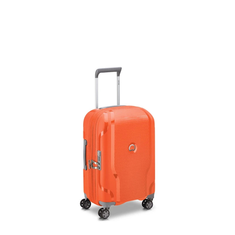 Delsey Paris Valise Cabine Rigide Clavel Extensible 55 Cm Tangerine Orange 2 Delsey Paris Valise Cabine Rigide Clavel Extensible 55 Cm Tangerine Orange – Image 2