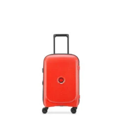 Delsey Paris Valise Cabine Rigide Extensible Belmont Plus 55 Cm Rouge