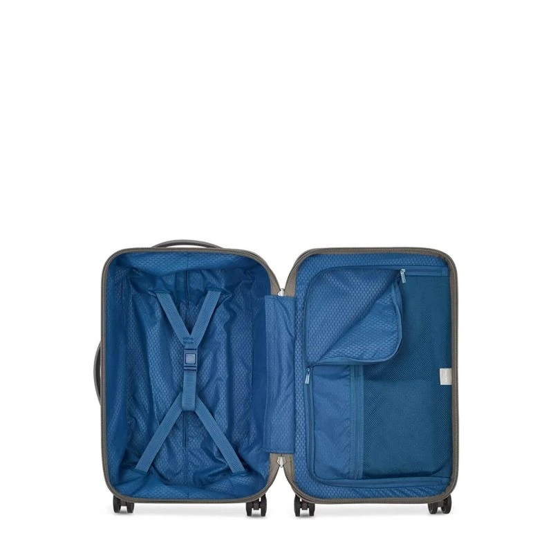 Delsey Paris Valise Cabine Rigide Ordinateur Turenne 55 Cm Argent 3 Delsey Paris Valise Cabine Rigide Ordinateur Turenne 55 Cm Argent – Image 3