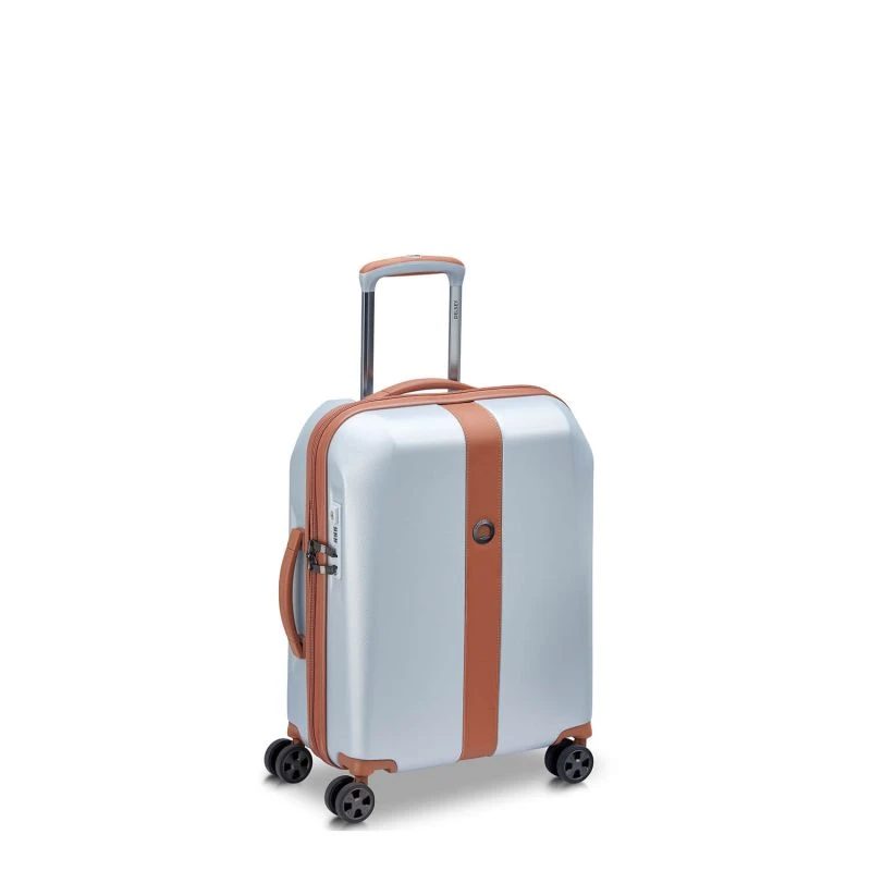 Delsey Paris Valise Cabine Rigide Promenade Hard 2.0 55 Cm Argent 3 Delsey Paris Valise Cabine Rigide Promenade Hard 2.0 55 Cm Argent – Image 3