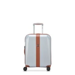 Delsey Paris Valise Cabine Rigide Promenade Hard 2.0 55 Cm Argent