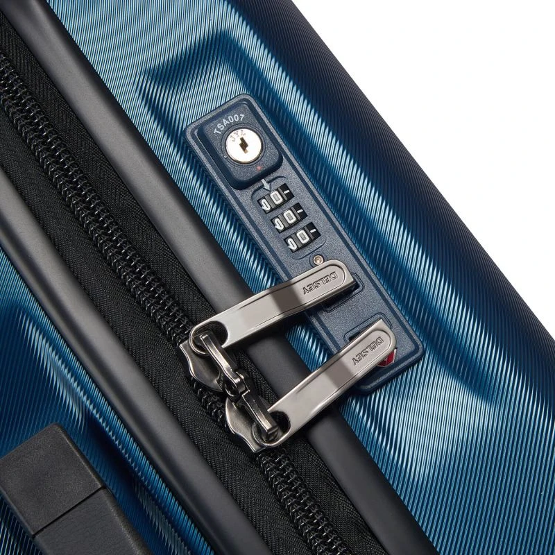 Delsey Paris Valise Cabine Rigide Promenade Hard 2.0 55 Cm Bleu 6 Delsey Paris Valise Cabine Rigide Promenade Hard 2.0 55 Cm Bleu – Image 6