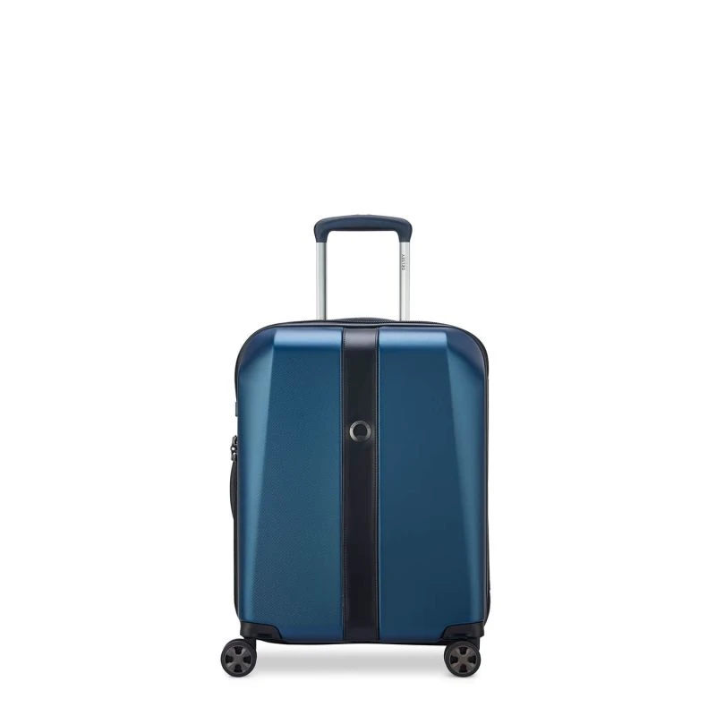 Delsey Paris Valise Cabine Rigide Promenade Hard 2.0 55 Cm Bleu 1 Delsey Paris Valise Cabine Rigide Promenade Hard 2.0 55 Cm Bleu