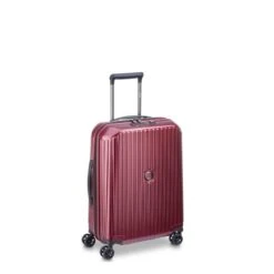 Delsey Paris Valise Cabine Rigide Securitime Zip Slim Port USB 55 Cm Rouge 8 Delsey Paris Valise Cabine Rigide Securitime Zip Slim Port USB 55 Cm Rouge -Delsey valise cabine rigide securitime zip slim port usb 55 cm rouge 2