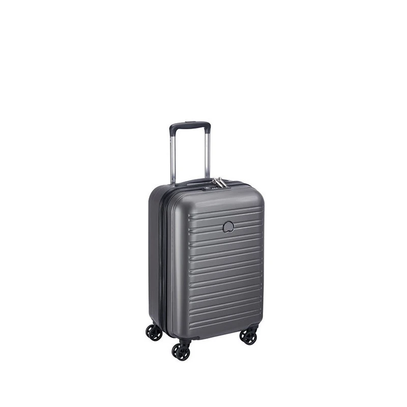Delsey Paris Valise Cabine Rigide Segur 2.0 55 Cm Gris 2 Delsey Paris Valise Cabine Rigide Segur 2.0 55 Cm Gris – Image 2