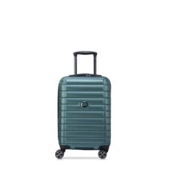 Delsey Paris Valise Cabine Rigide Shadow 5.0 Extensible 55 Cm Vert