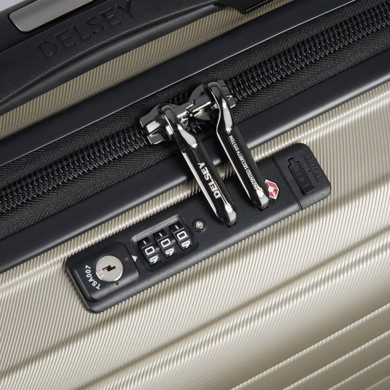Delsey Paris Valise Cabine Rigide Shadow 5.0 Slim 55 Cm Beige 4 Delsey Paris Valise Cabine Rigide Shadow 5.0 Slim 55 Cm Beige – Image 4