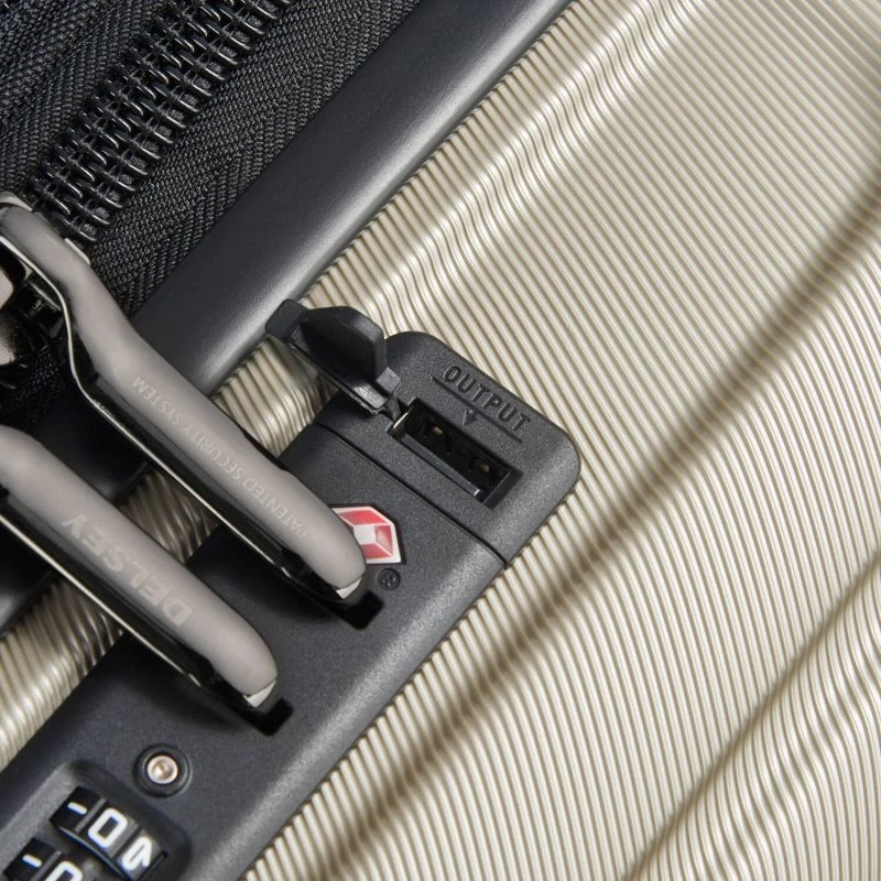 Delsey Paris Valise Cabine Rigide Shadow 5.0 Slim 55 Cm Beige 5 Delsey Paris Valise Cabine Rigide Shadow 5.0 Slim 55 Cm Beige – Image 5