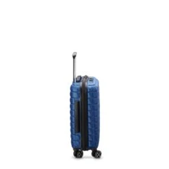 Delsey Paris Valise Cabine Rigide Shadow 5.0 Slim 55 Cm Bleu -Delsey valise cabine rigide shadow 50 slim 55 cm bleu 4