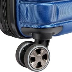 Delsey Paris Valise Cabine Rigide Shadow 5.0 Slim 55 Cm Bleu -Delsey valise cabine rigide shadow 50 slim 55 cm bleu 7