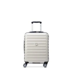 Delsey Paris Valise Cabine Rigide Shadow 5.0 Slim 55 Cm Ivoire