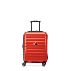 Delsey Paris Valise Cabine Rigide Shadow 5.0 Slim 55 Cm Rouge