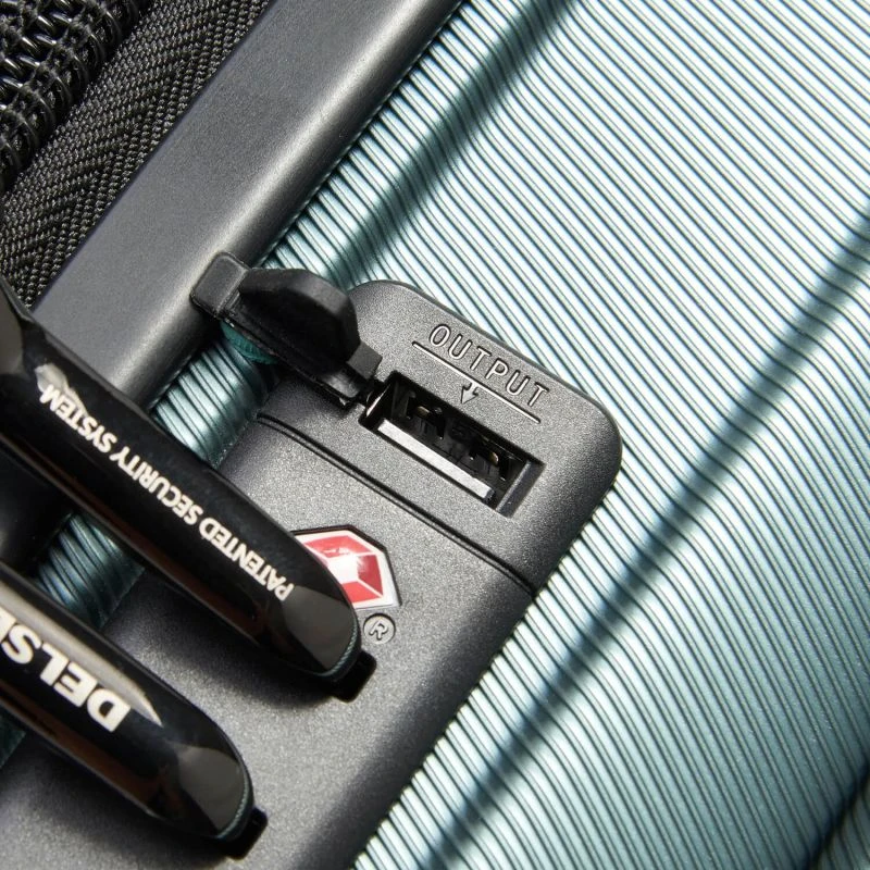 Delsey Paris Valise Cabine Rigide Shadow 5.0 Slim 55 Cm Vert 5 Delsey Paris Valise Cabine Rigide Shadow 5.0 Slim 55 Cm Vert – Image 5