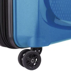 Delsey Paris Valise Cabine Rigide Slim Belmont Plus 55 Cm Bleu -Delsey valise cabine rigide slim belmont plus 55 cm bleu 2